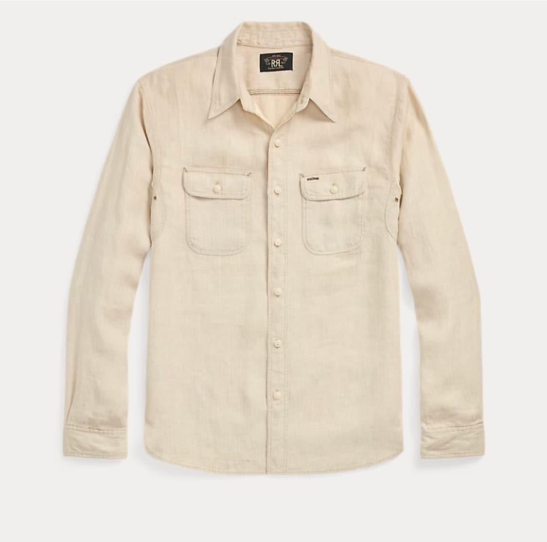 RRL 리넨 헤링본 트윌 워크셔츠 [새상품] 상품이미지1