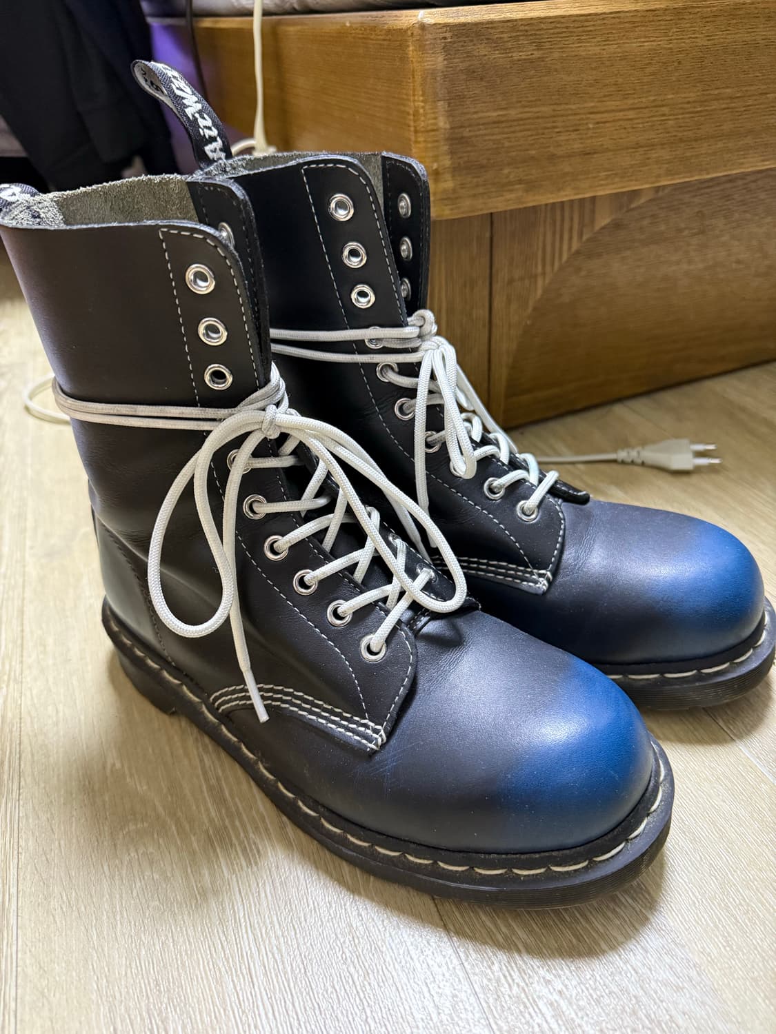 [사용감적음] 닥터마틴 1919 10홀 부츠 41사이즈(260-265) 상품이미지5