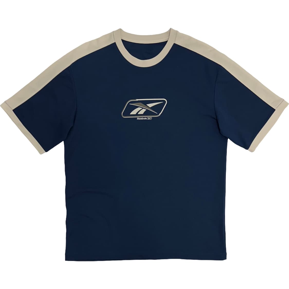 리복 블록코어 센터 로고 반팔티 상품이미지1