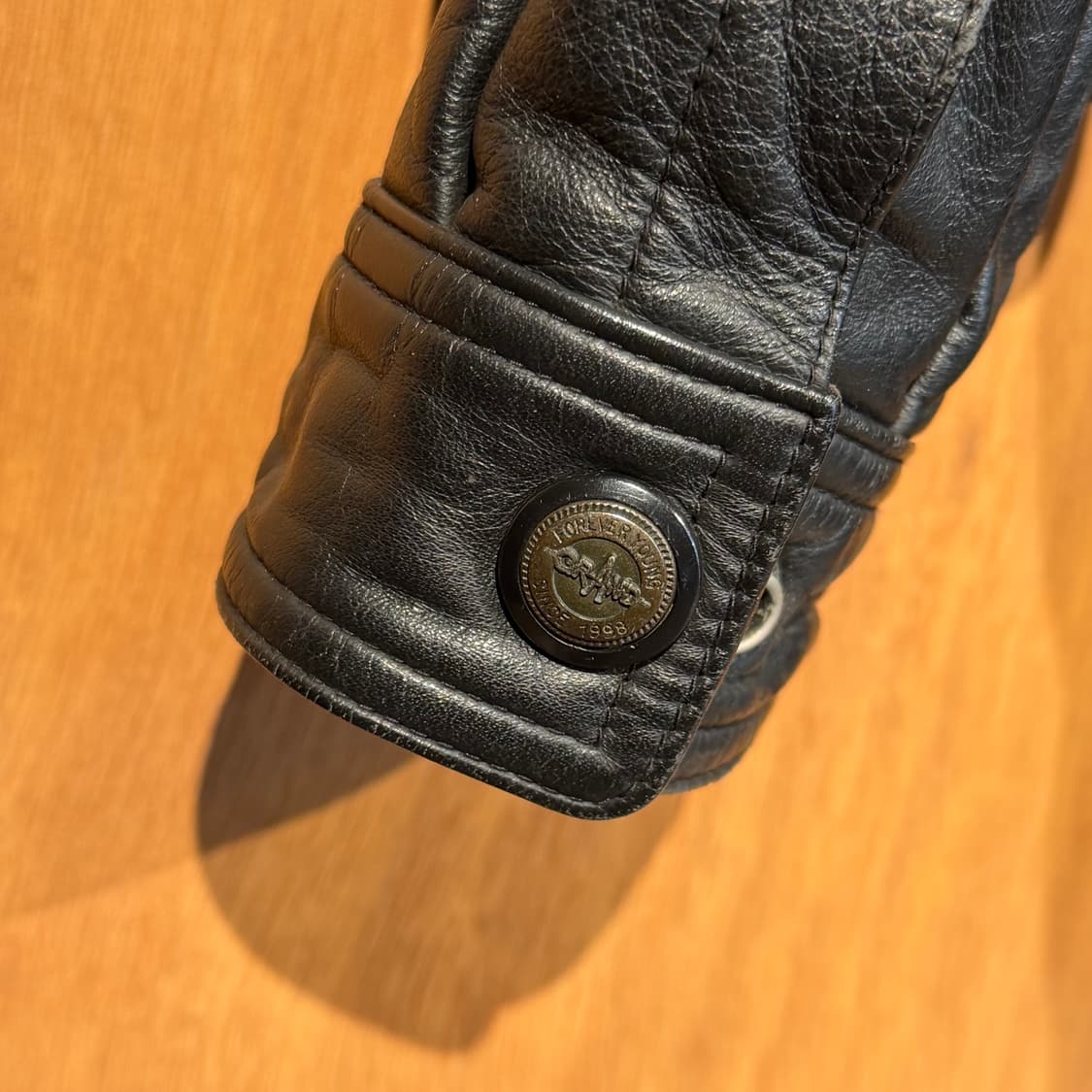 빈티지 헤비 카우레더 헌팅 자켓 L 소가죽 카코트 상품이미지8