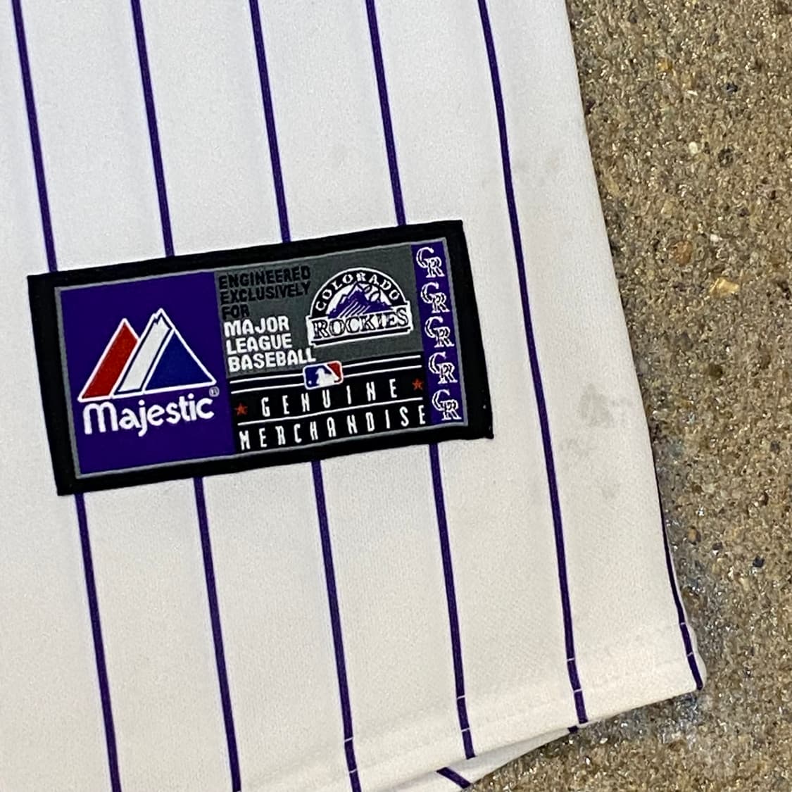 07s USA 마제스틱 MLB 콜로라도 로키스 툴로위츠키 야구유니폼 상품이미지5