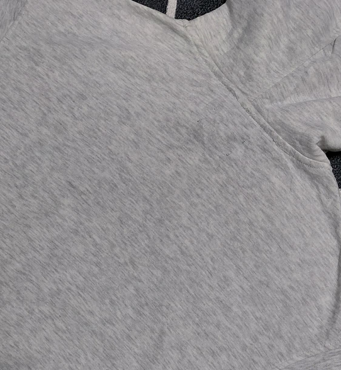 [정품/M] Jack & Jones 로고 기모 후드티 (멜란지 그레이) 상품이미지8