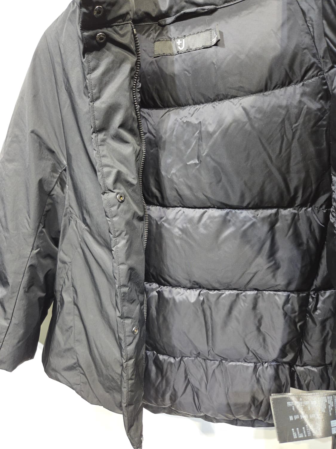 유니클로 +J (질샌더) 하이브리드 다운 자켓 블랙 상품이미지7