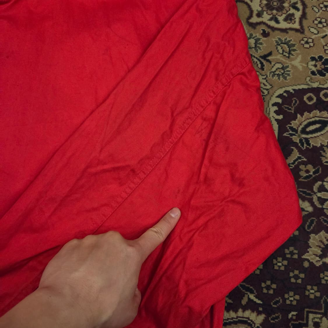 90s 빈티지 말보로 리버시블 봄버 자켓 블랙 레드 xxl 상품이미지6