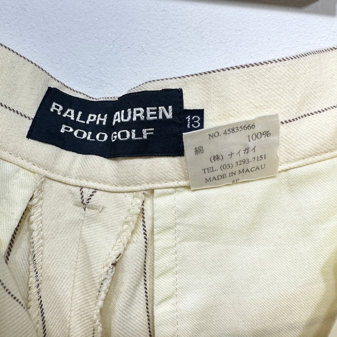 폴로 랄프로렌 스트라이프 버뮤다 팬츠 상품이미지4