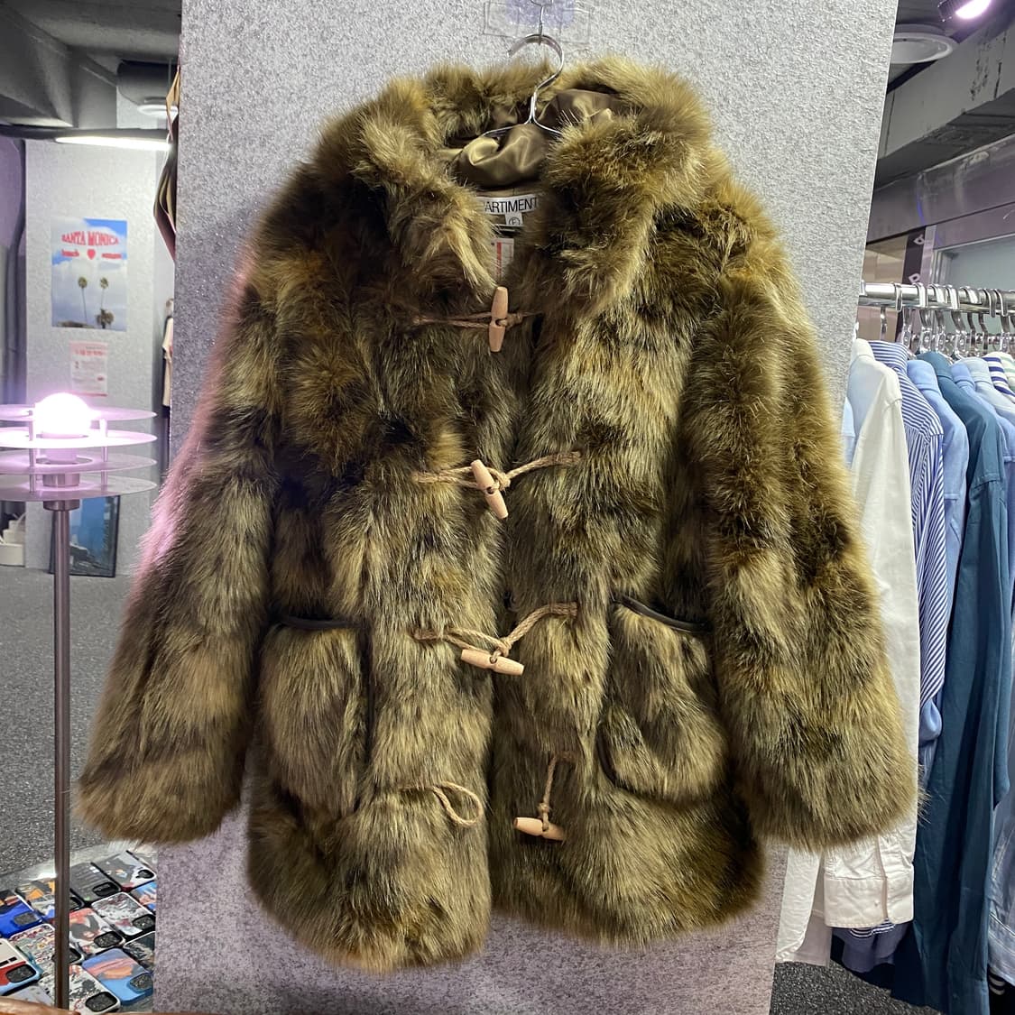 라퍼지스토어 후디 퍼 코트자켓 B3155 상품이미지2