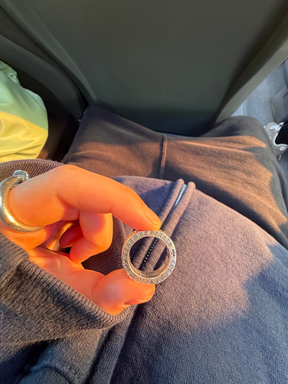 US6.5 백화점판 정품 크롬하트 퍽유링 6mm 상품이미지2