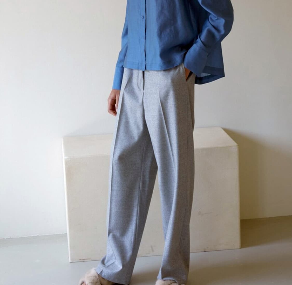 에이치에이트(H8) MELANY 울팬츠 55 새상품 상품이미지2