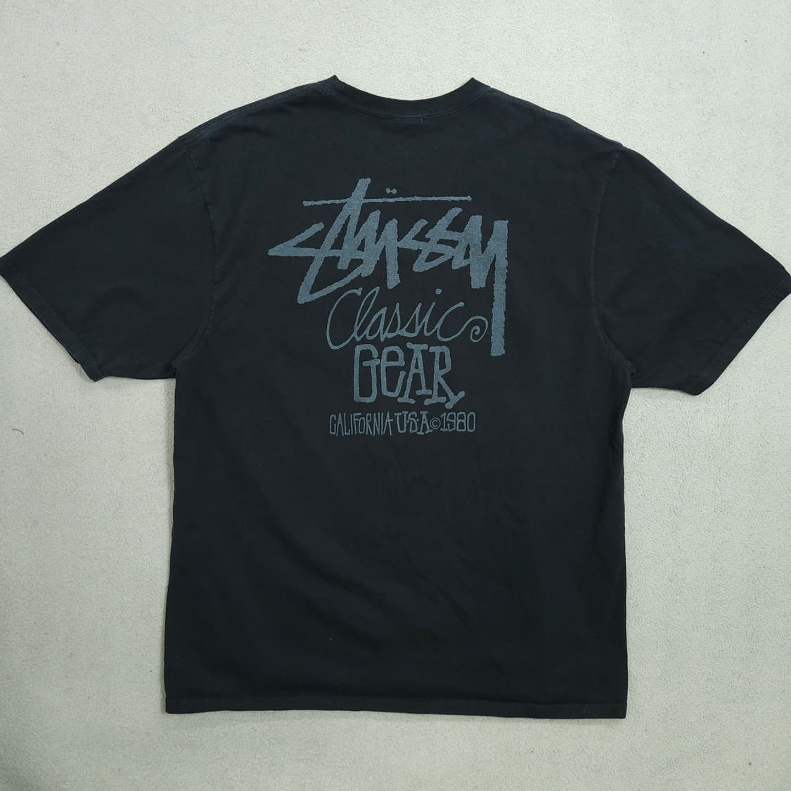 스투시 클래식 기어 반팔티 XL 상품이미지1