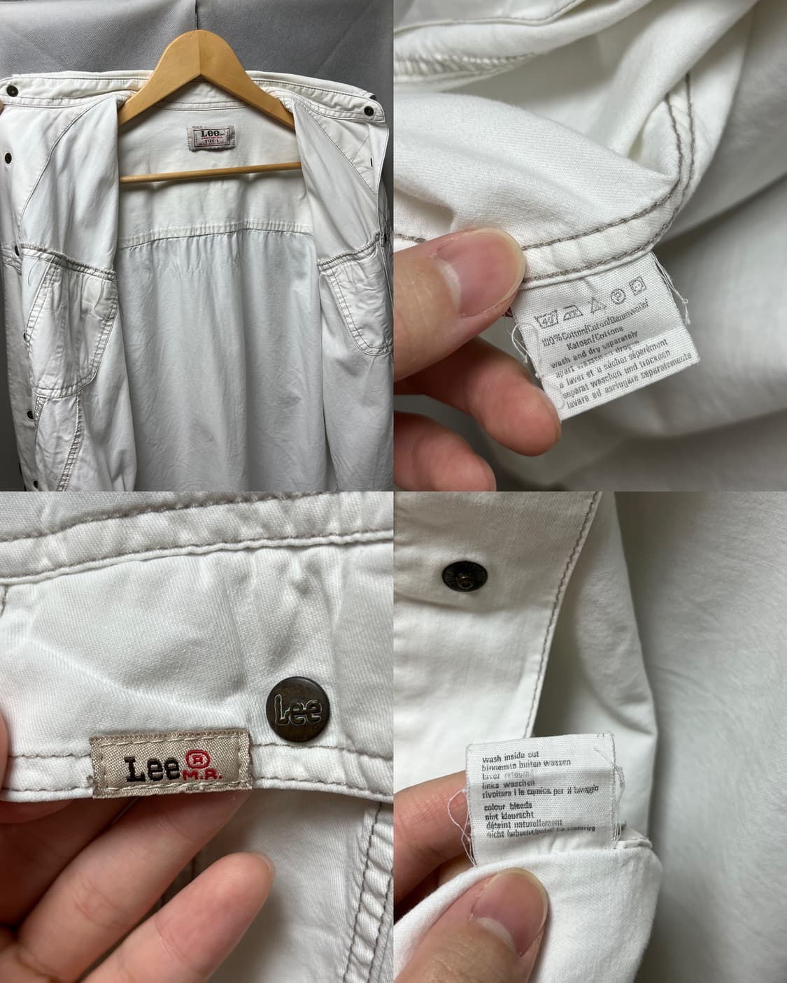 Lee 웨스턴 셔츠 L 상품이미지8