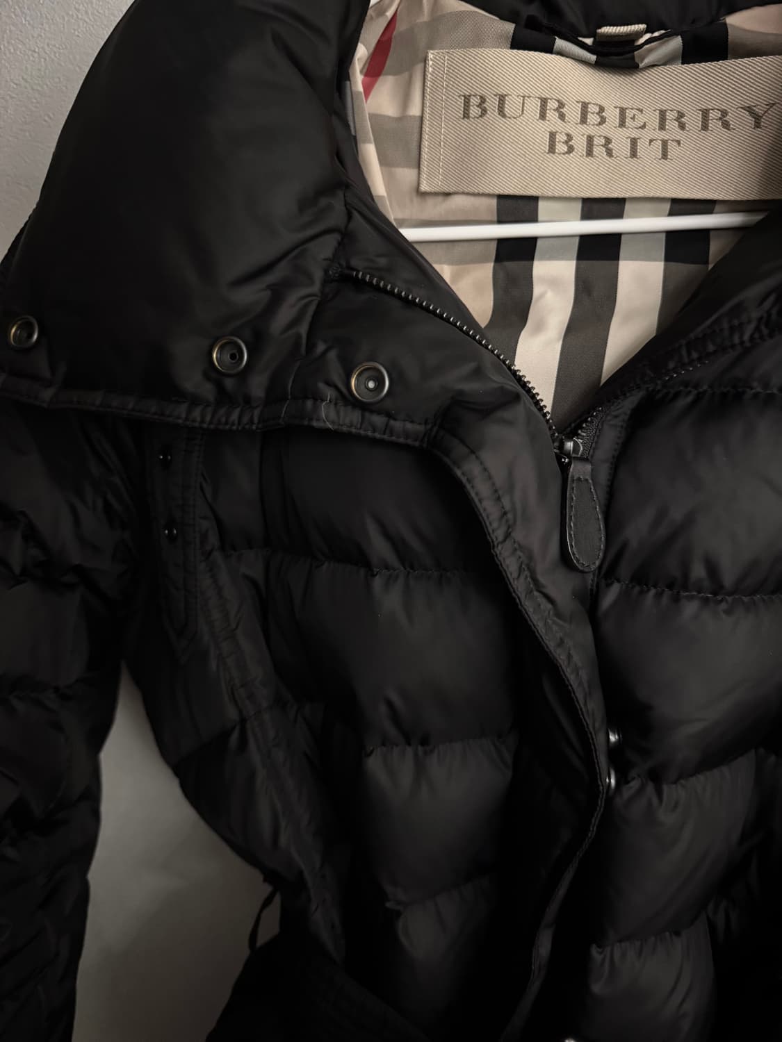 버버리 윈터레이 롱패딩 L 상품이미지3