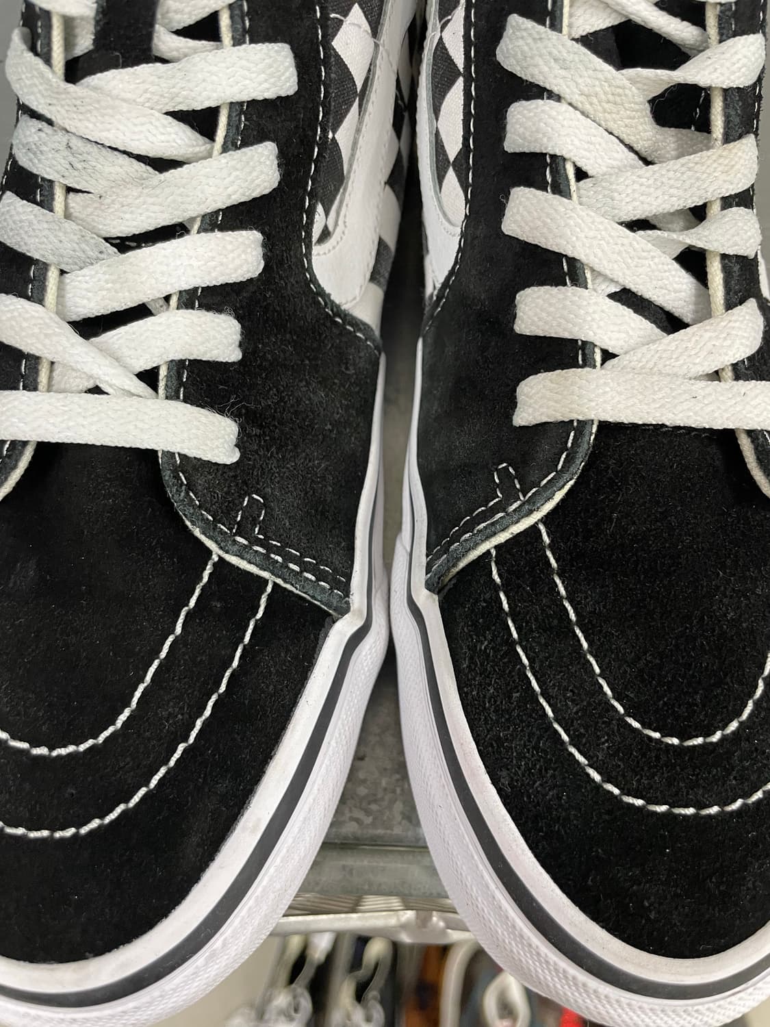 반스 스케이트 하이 체커보드 260 (gr-4606) 상품이미지7