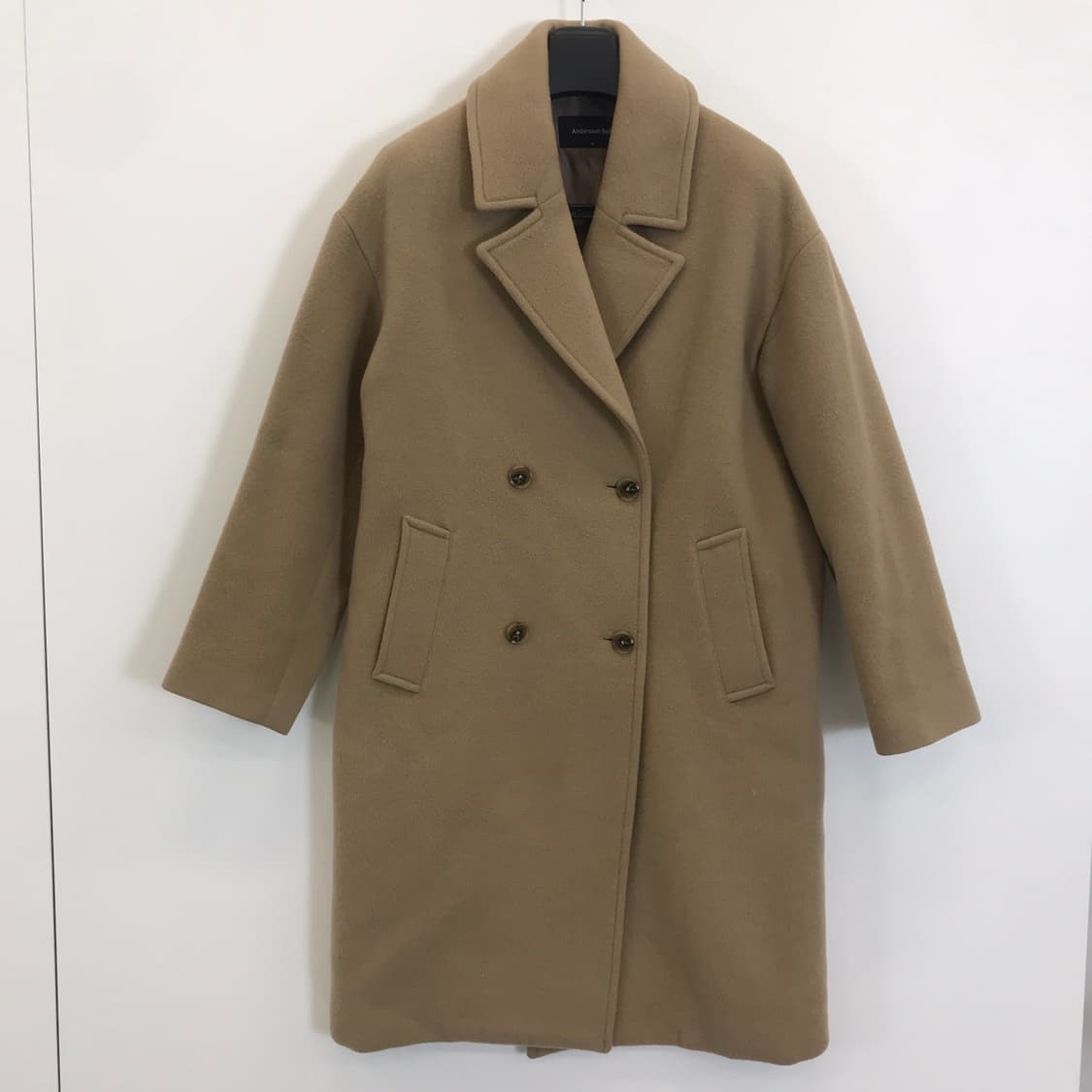 앤더슨벨 카멜 더블 모직코트 [여성66] 상품이미지1