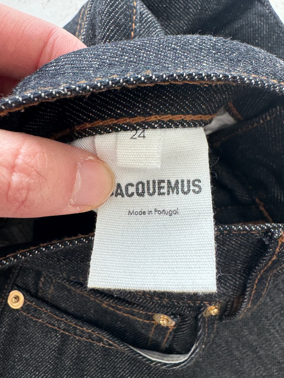 Jacquemus 자크뮈스 Le De Nimes 데님 팬츠 여성 24   상품이미지4