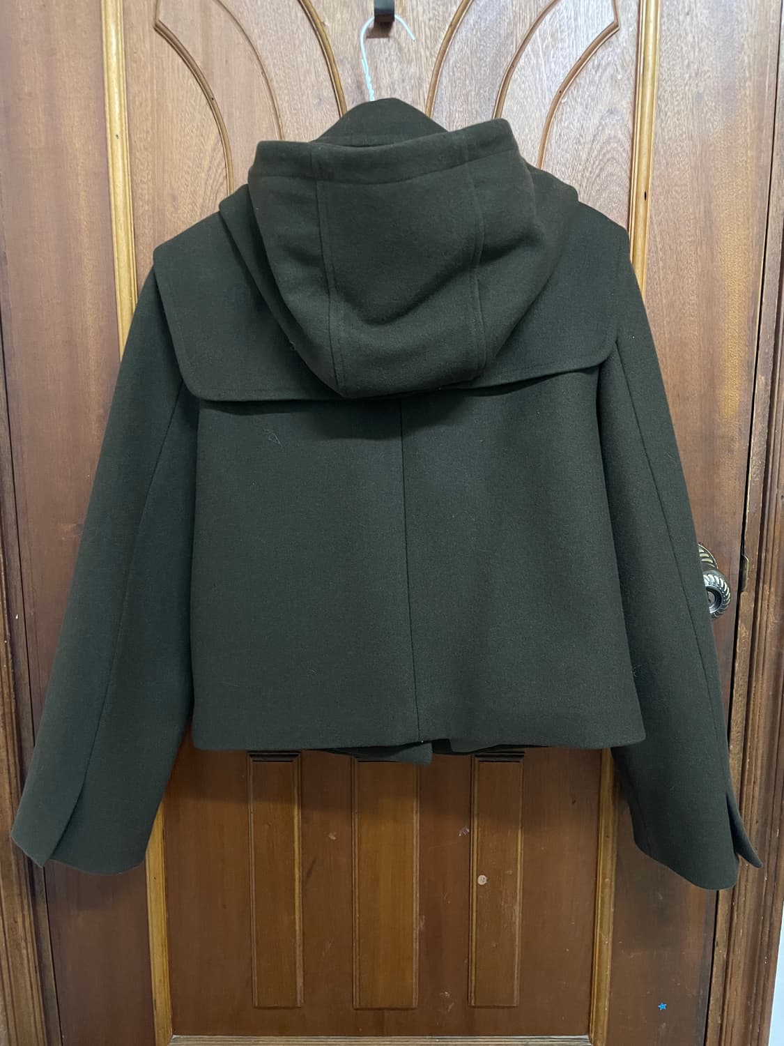 JEUNE 울 숏코트 카키브라운 S 자켓 상품이미지2