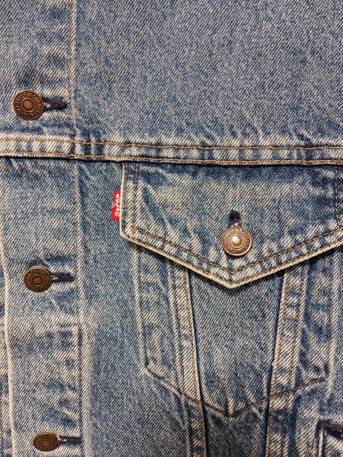 리바이스 90~00S 트러커데님자켓 희귀인기 70507 상품이미지3