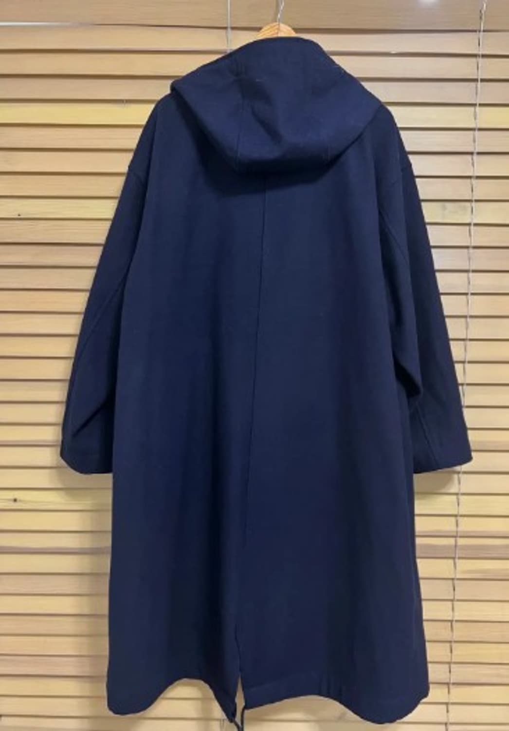 비슬로우 남성 네이비후드롱코트 M 상품이미지3