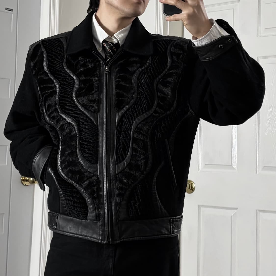 레드옥스 울 램스킨 레더자켓 상품이미지2