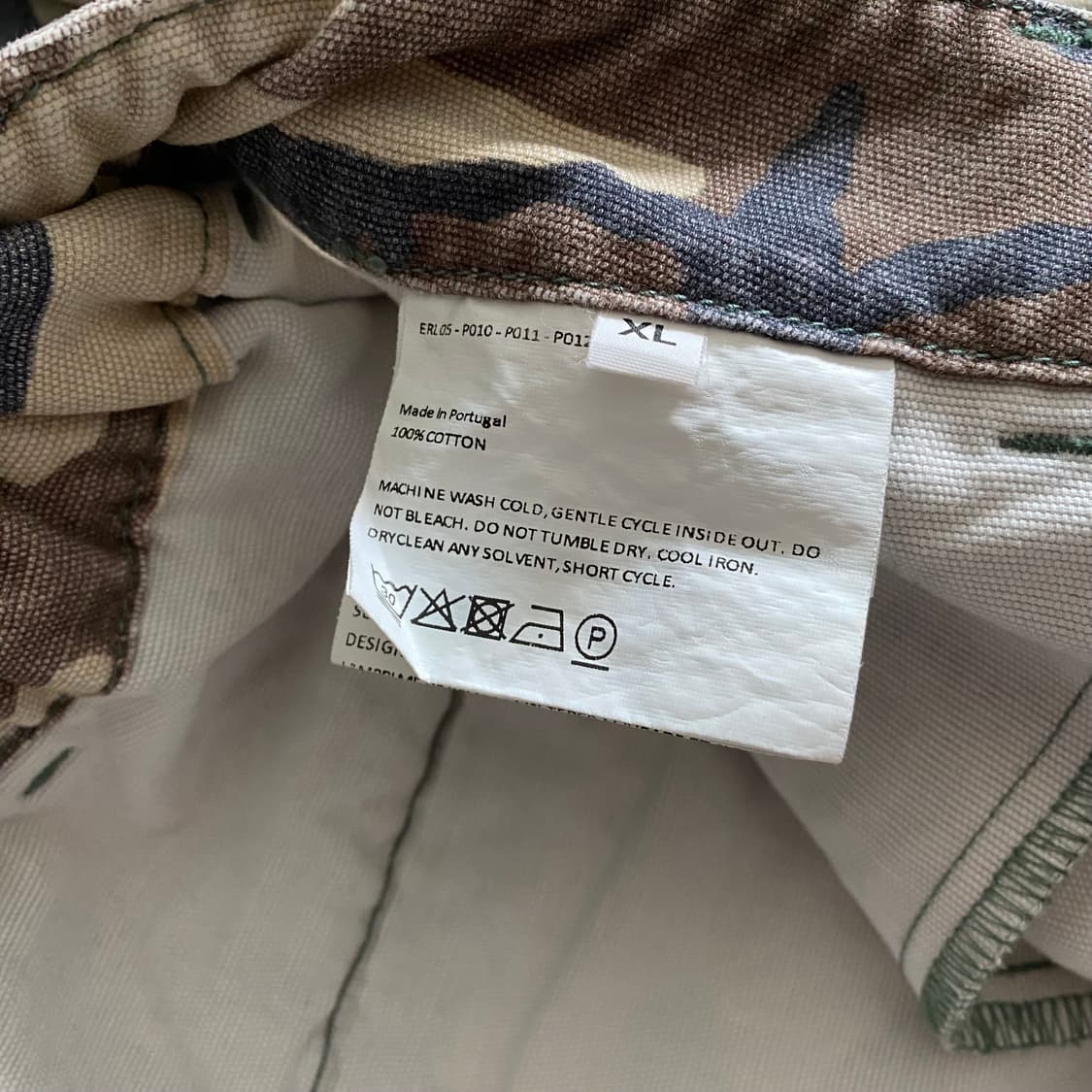 [XL] ERL 카모 카고 팬츠 상품이미지5