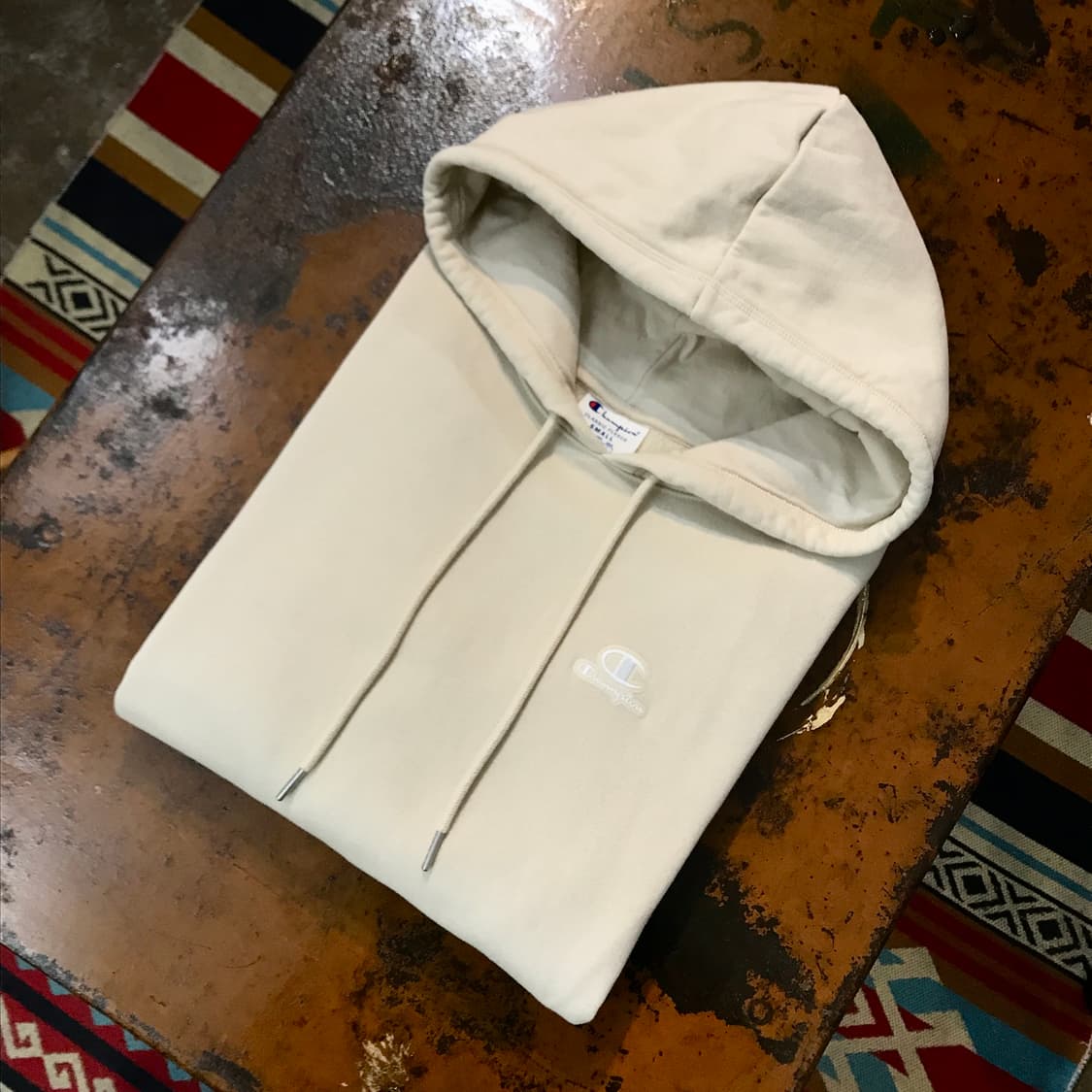 챔피온 베이지 기모 후디 남성 105 사이즈 상품이미지1