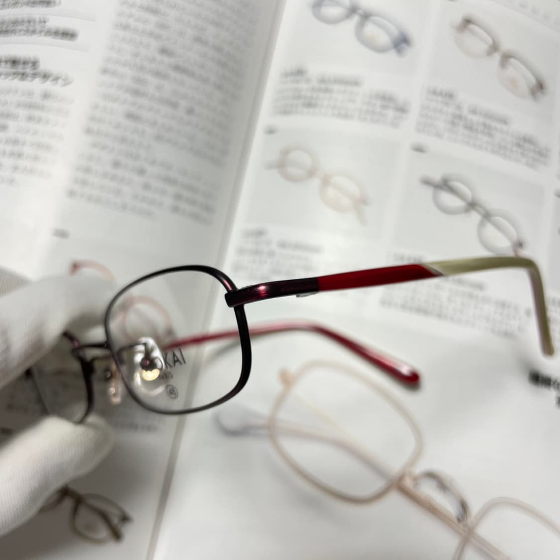 KOOKAI 쿠카이 티타늄 스퀘어 프랑스 일본 안경 상품이미지3