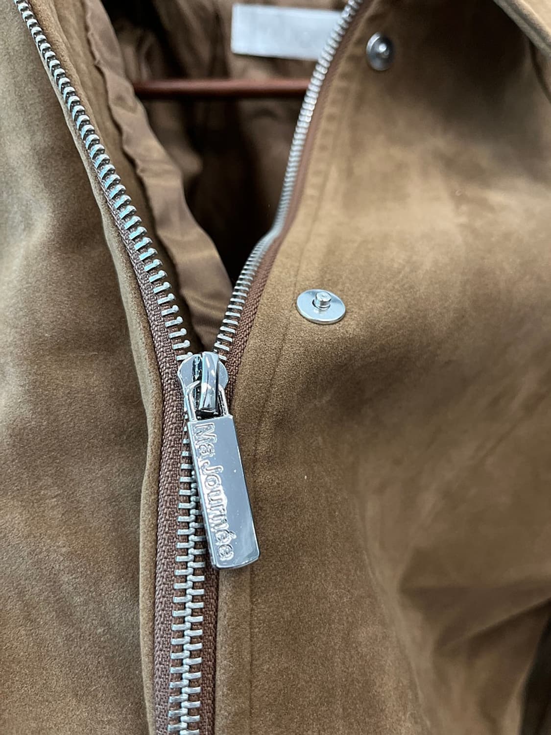 여) 마조네 신형 스웨이드 블루종  상품이미지6