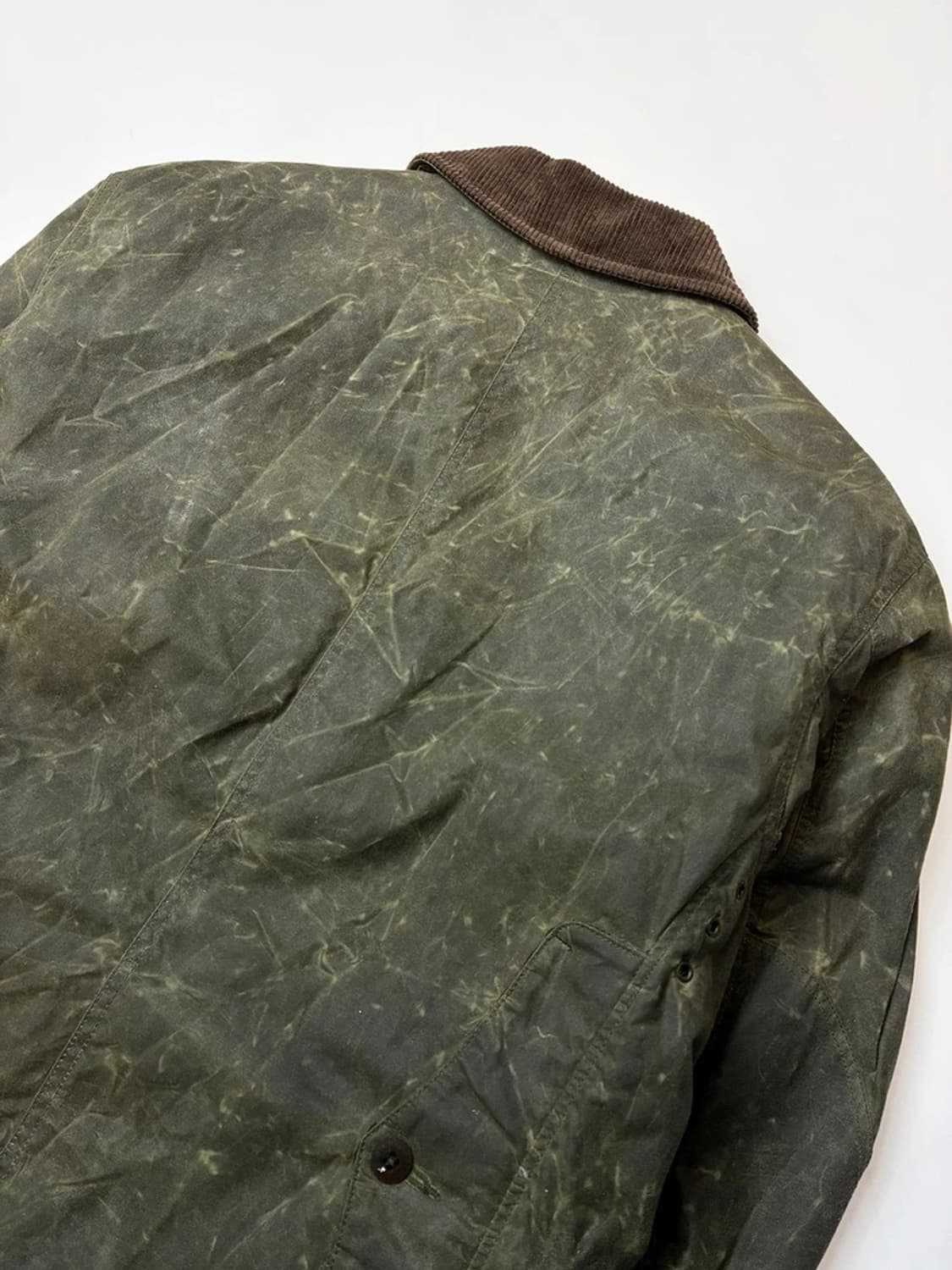 폴로 랄프로렌 90's 오일 클로스 왁스 모호크 헌팅 자켓 PN5654 상품이미지6