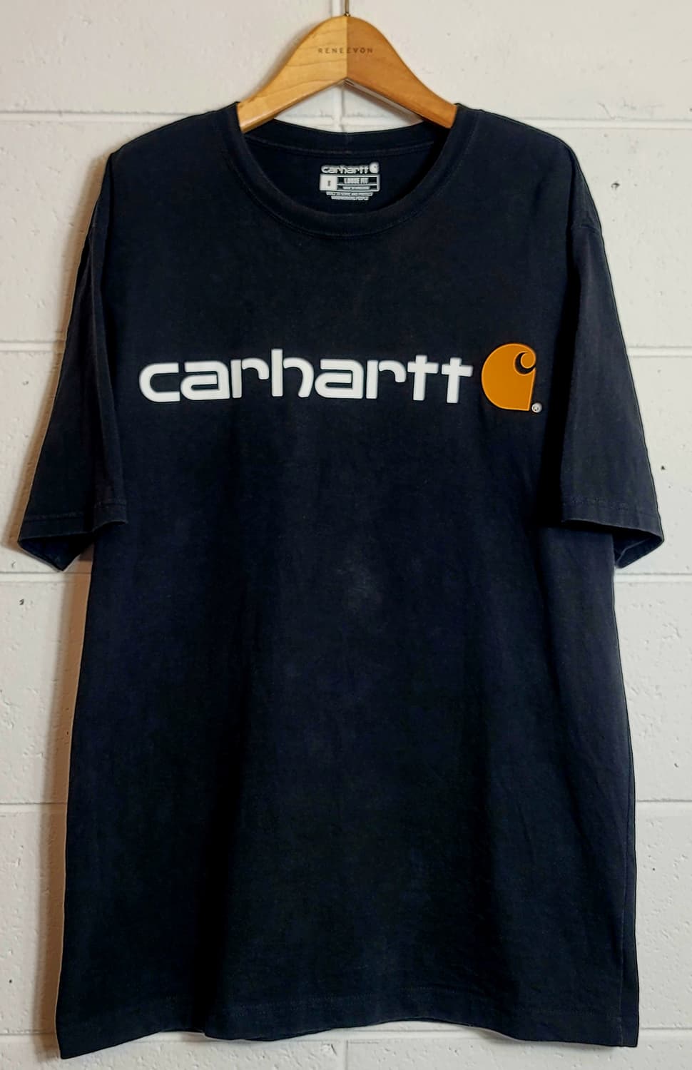 칼하트(carhartt) 루즈핏 반팔 라운드티 판매 상품이미지1