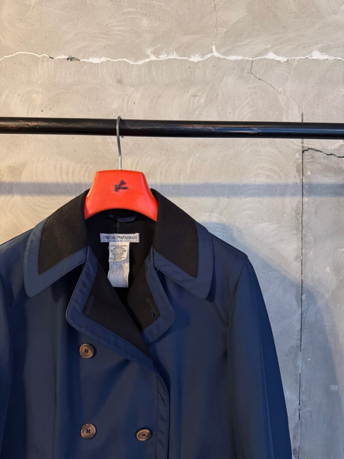 엠포리오 아르마니 더블 브레스티드 코트 55~66 상품이미지3