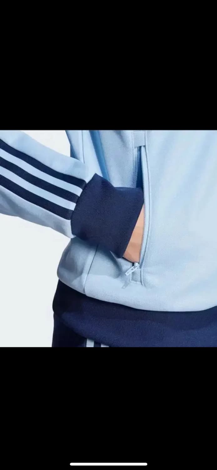 아디다스 일본 베켄바우어 트랩탑 져지 우먼스 스카이블루 상품이미지6