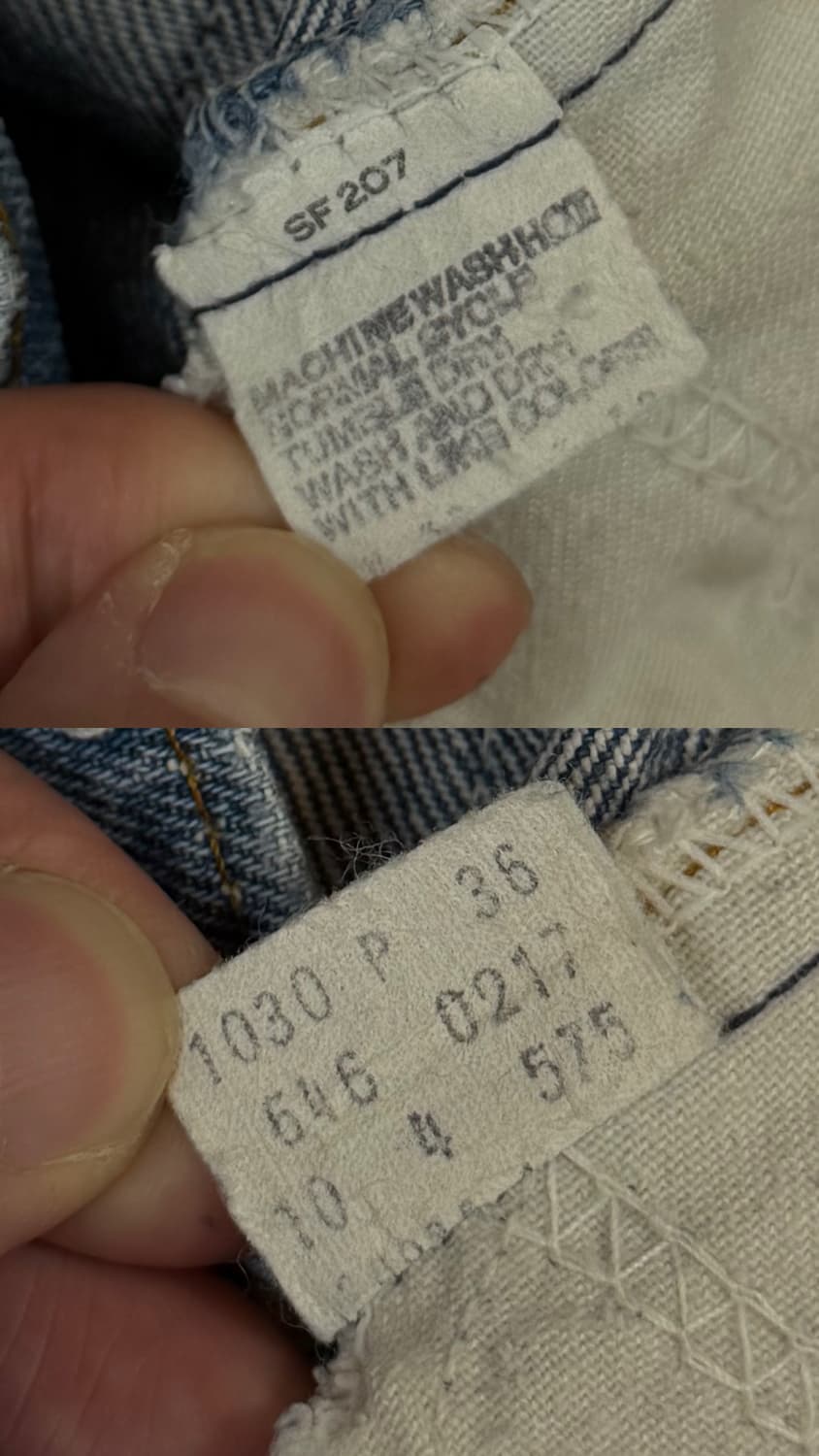 80's USA Made 빈티지 리바이스 646 벨바텀 부츠컷 오렌지탭 상품이미지9