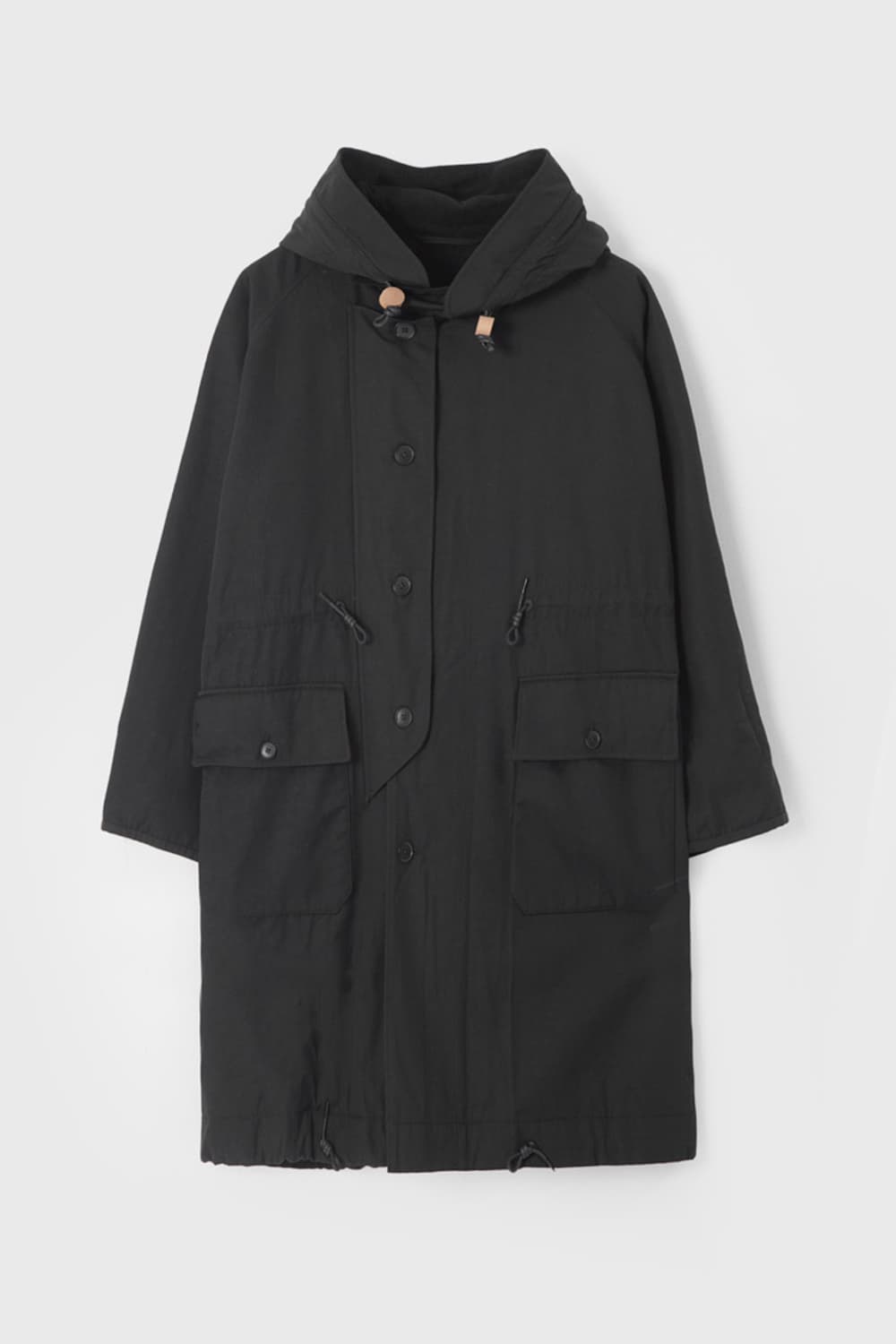 캡틴선샤인 후디 롱 코트 상품이미지1