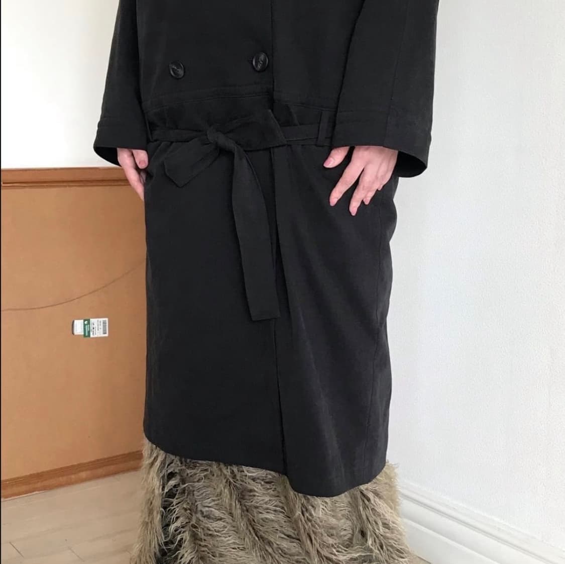 에옹쓰 로우웨이스트 트렌치 코트 상품이미지2