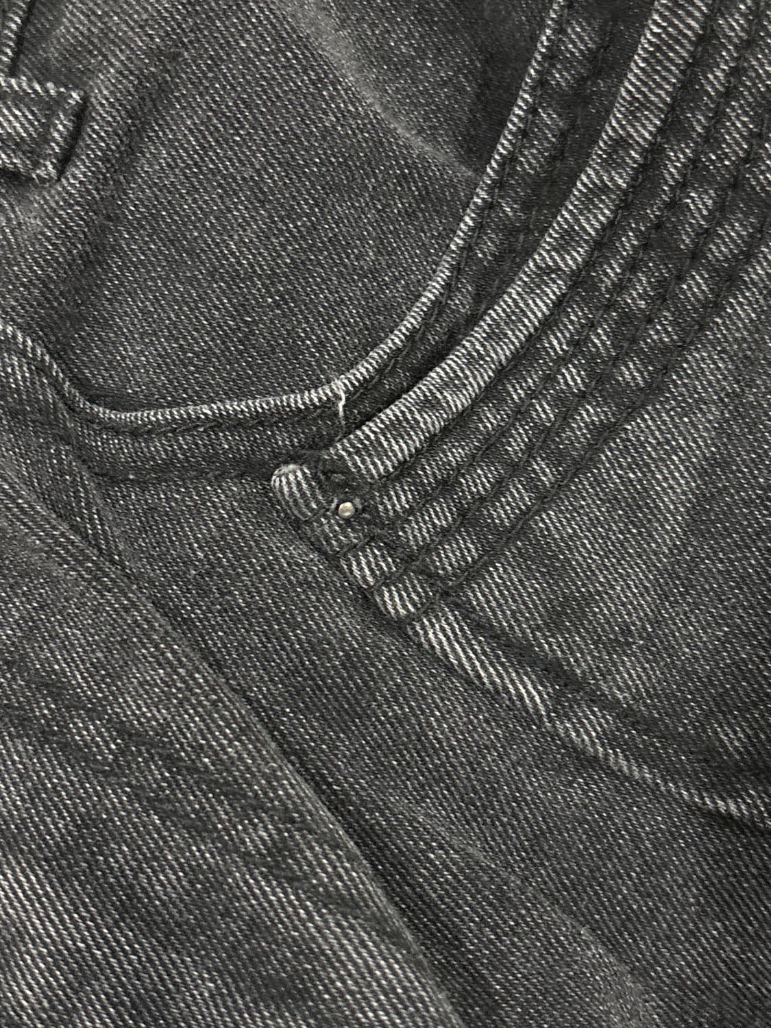 코이세이오 플라워 스냅 데님 팬츠 2사이즈 상품이미지2