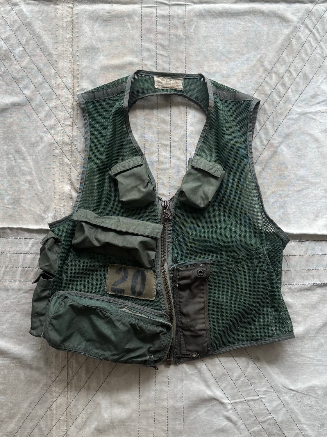 70s USAF SRU-21/P Mesh Survival Vest 상품이미지1