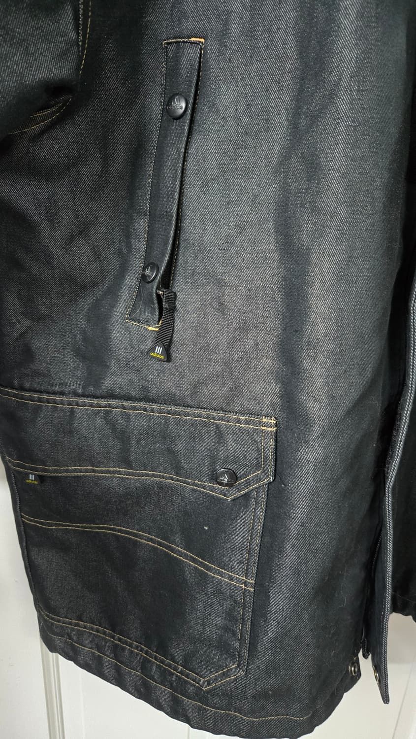 00s 아디다스 데님 스노우보드자켓 상품이미지3