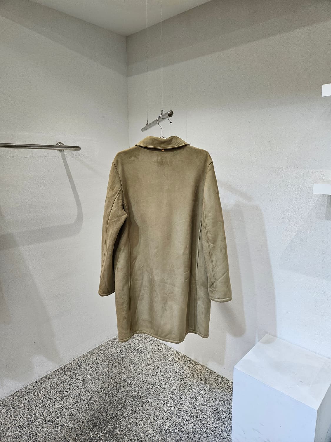 스웨이드 더플 코트 상품이미지2