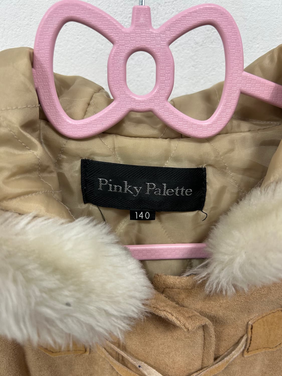 [PINKY PALETTE] 라떼갸루 리락쿠마 폭닥 떡볶이 코트 상품이미지8