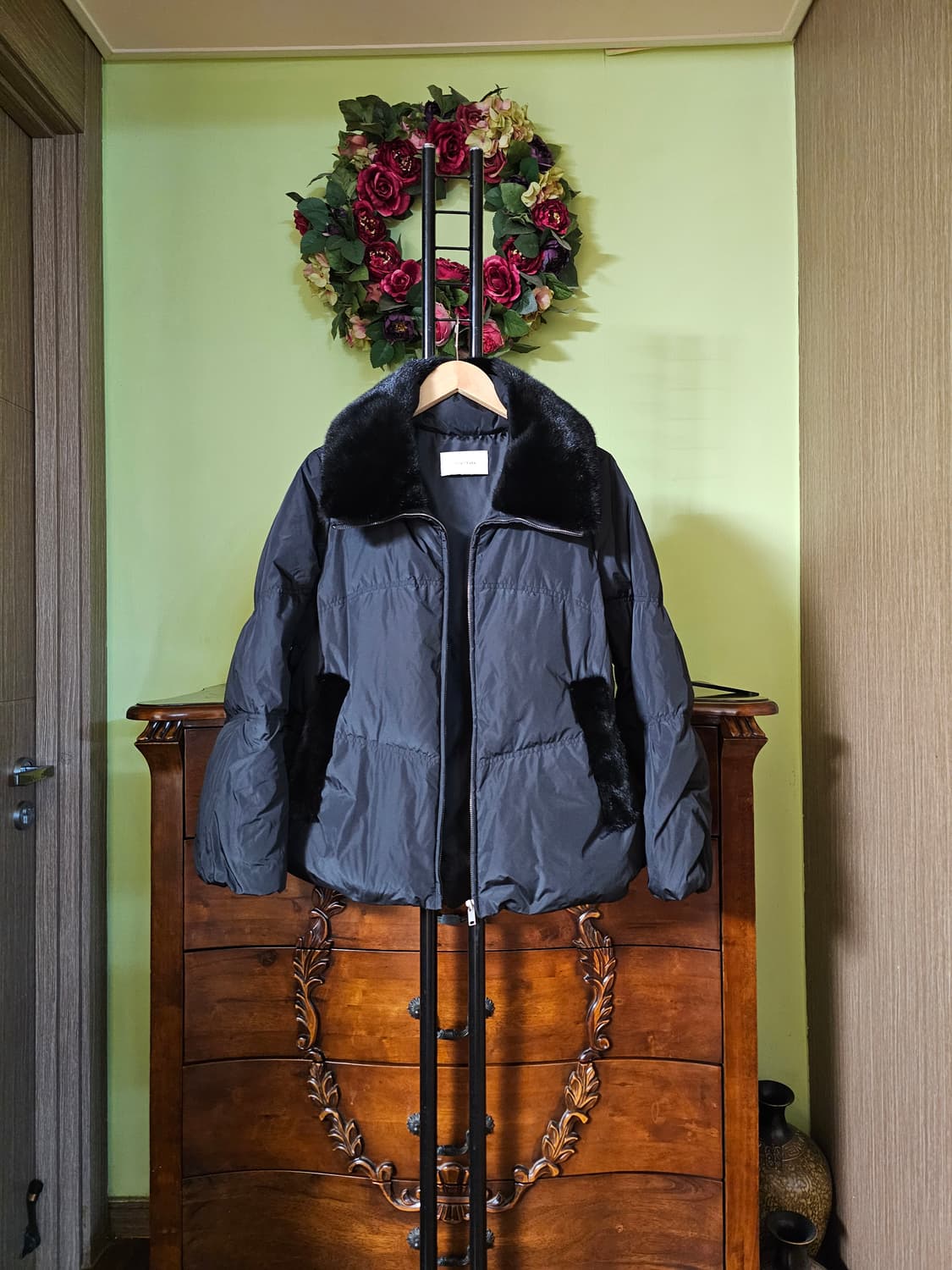 아이잗바바 천연밍크배색 구스패딩 상품이미지6