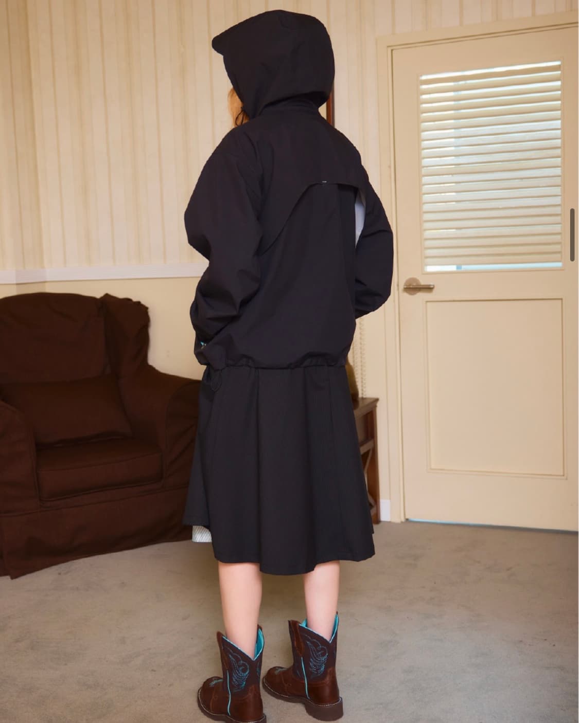 헤레틱 WAVE HOODED JACKET / 민트 바람막이 고프코어 상품이미지6