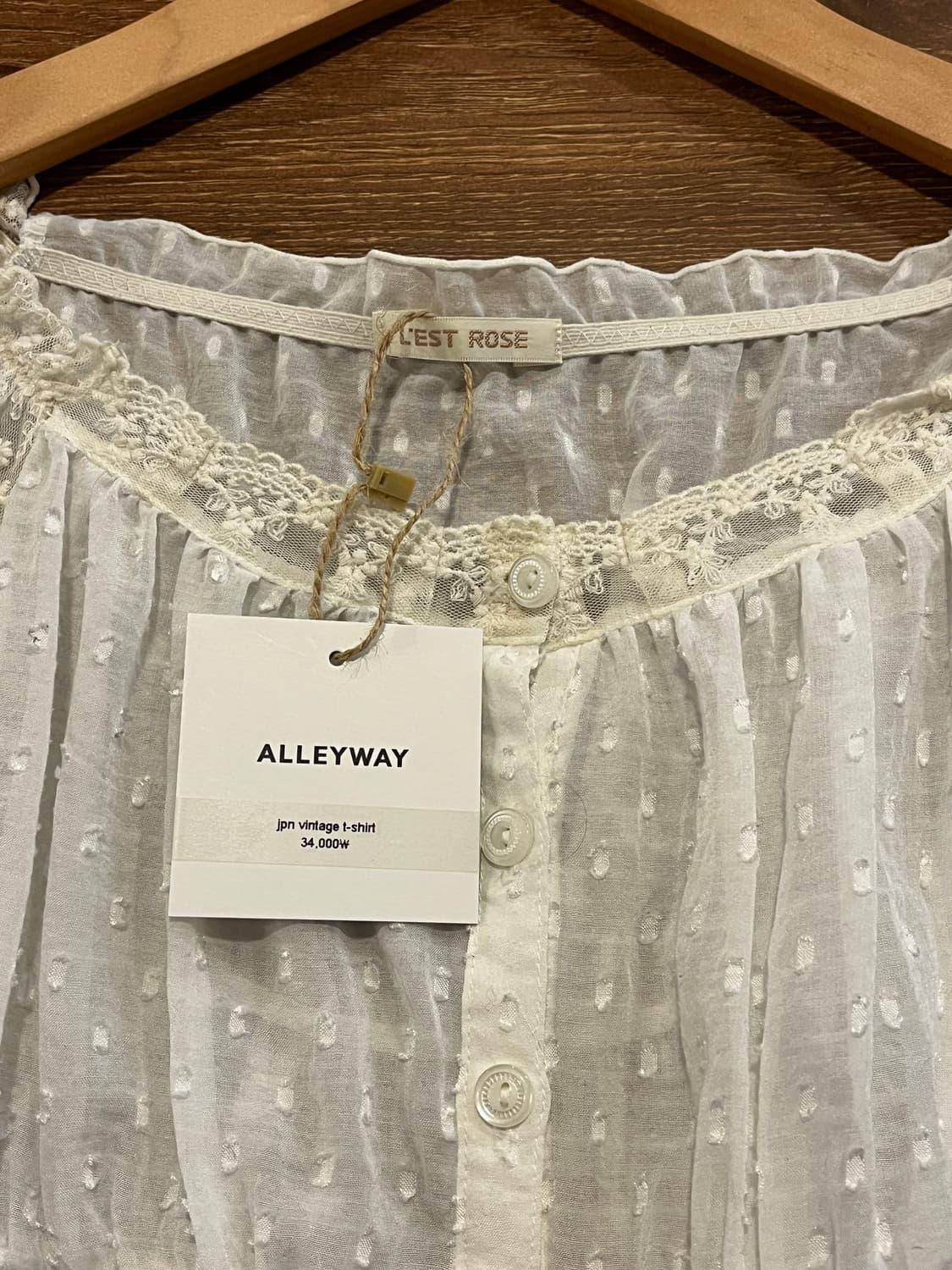 Japanese vintage blouse  상품이미지3