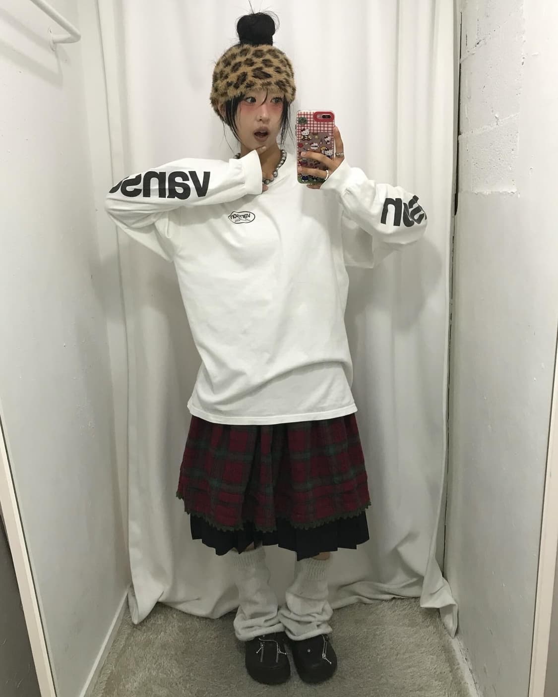 Vanson Skull Logo Long Sleeves 상품이미지3