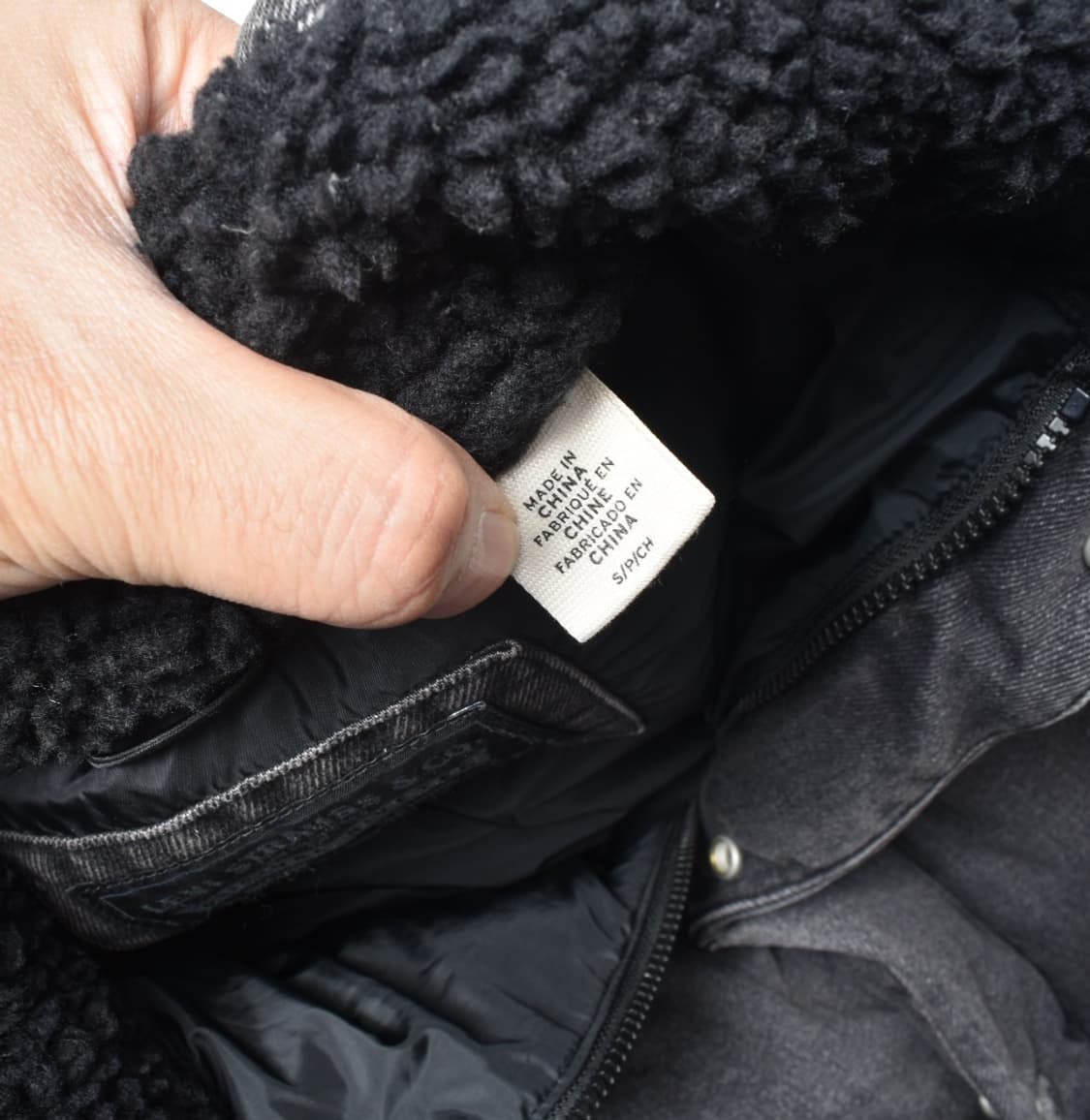 리바이스 다운 패딩 덕다운 자켓 S N0649 상품이미지4