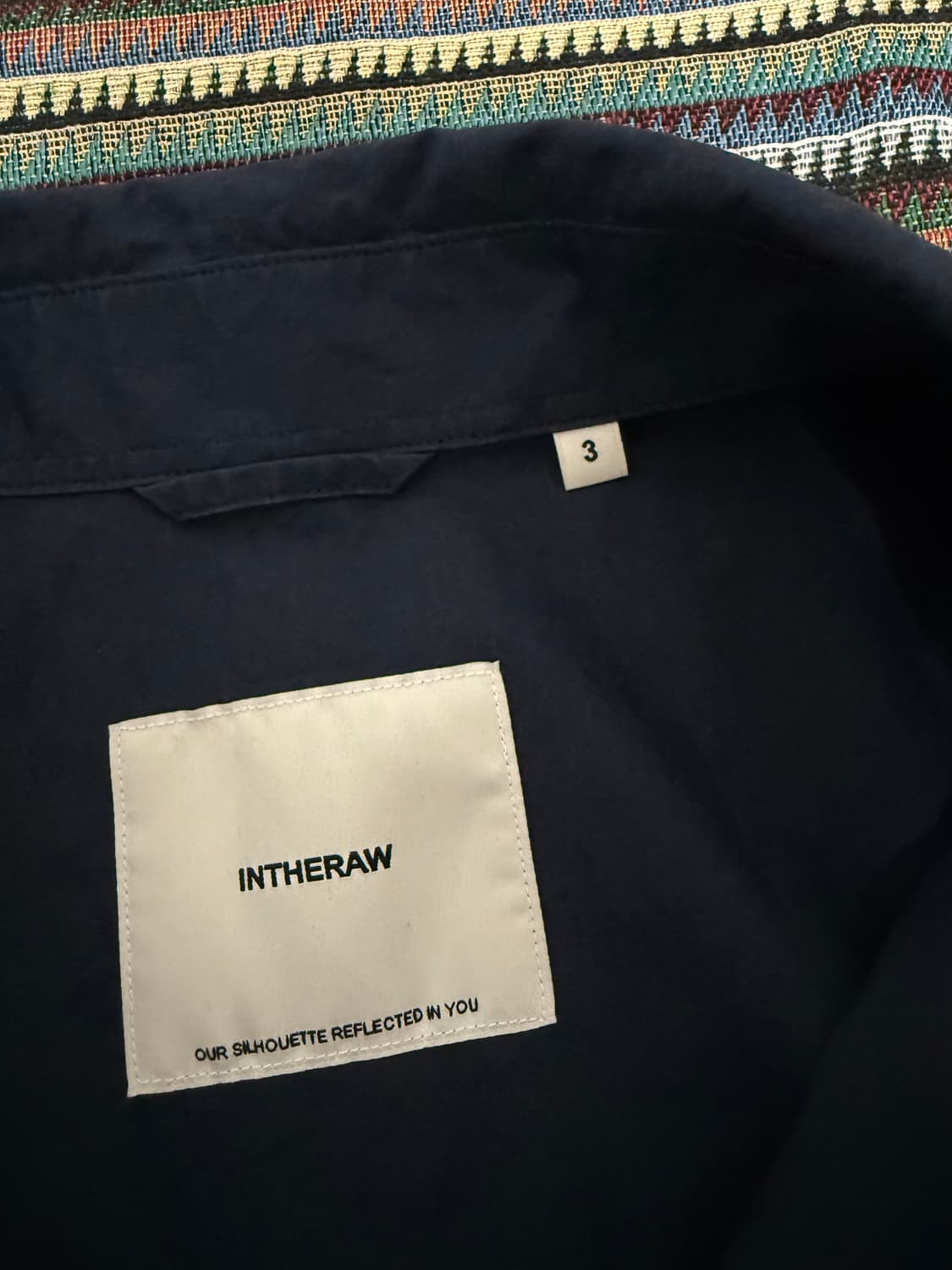 인더로우 네이비 셔츠 상품이미지4