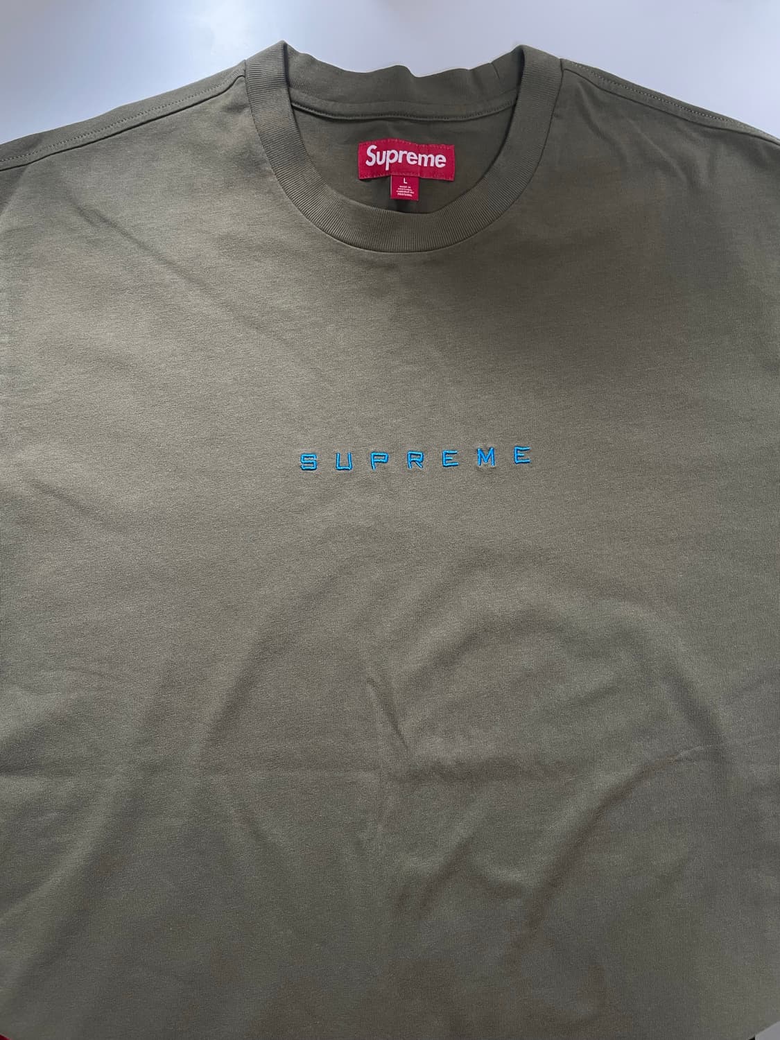 [L] 슈프림 24ss Supreme University 카키 상품이미지2