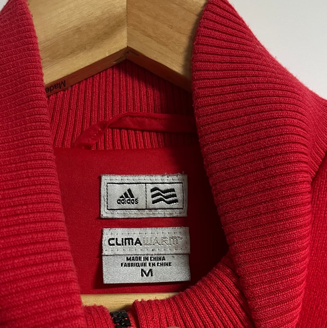 공용 아디다스 파이어버드 패치 니트 집업 트랙탑 M 상품이미지5