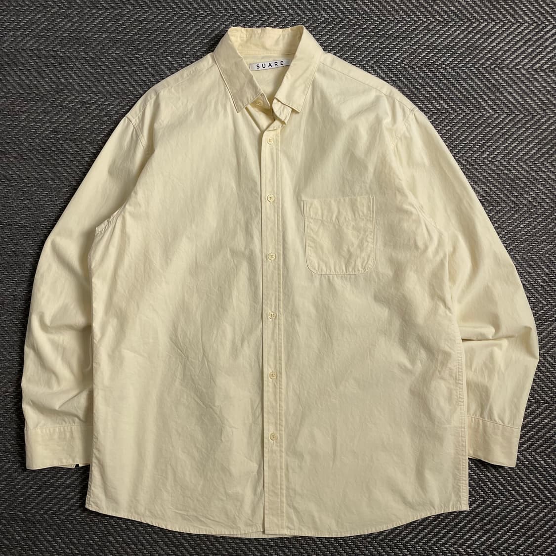 SUARE 수아레 미니멀 박시핏 코튼 셔츠 y 5054 상품이미지2