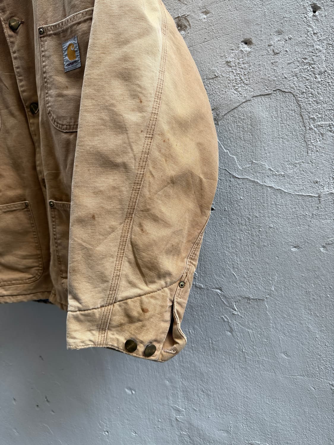 90s 칼하트 블랭킷 초어코트 상품이미지3