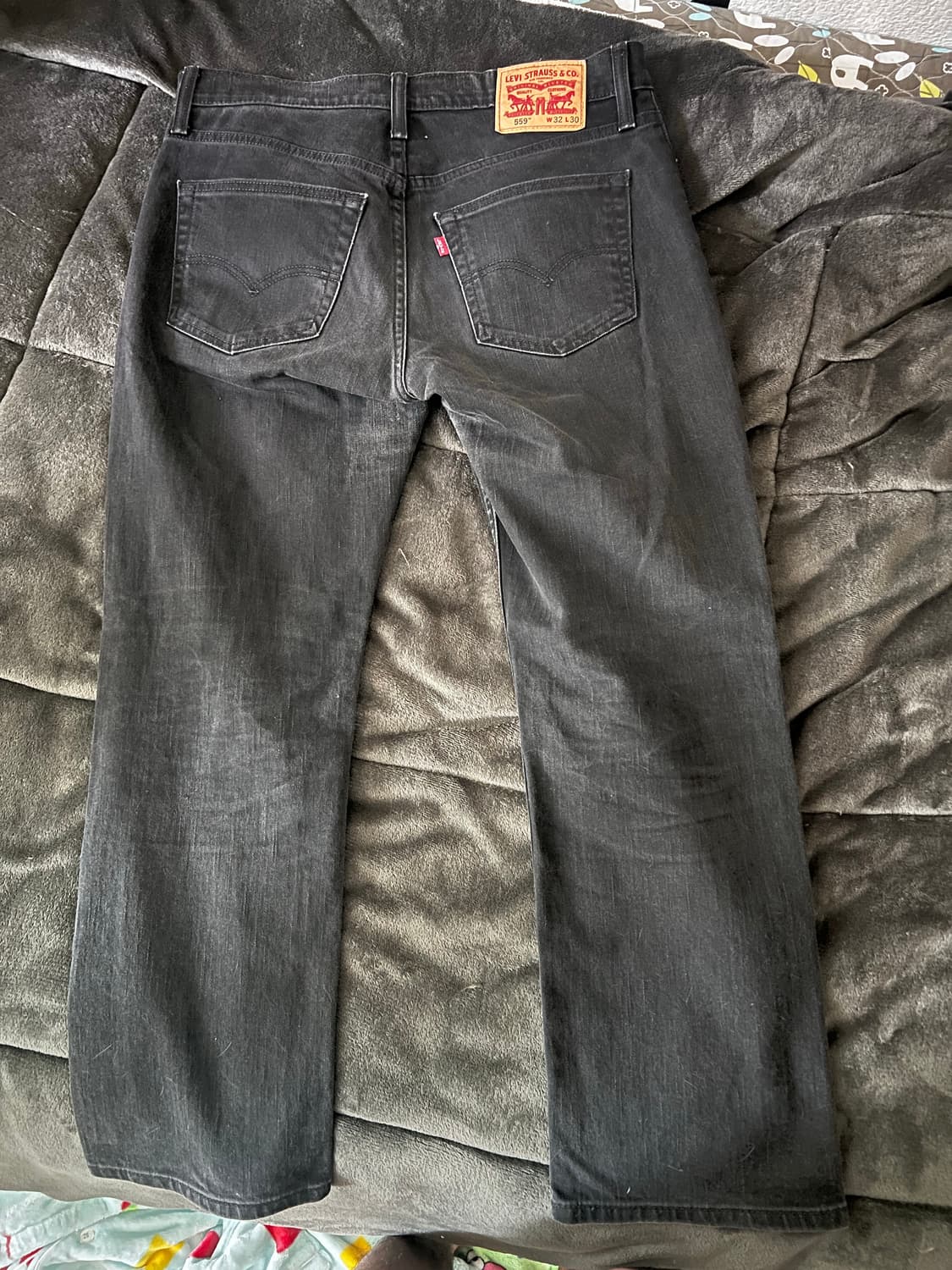 리바이스 559 흑청 32x30 상품이미지3