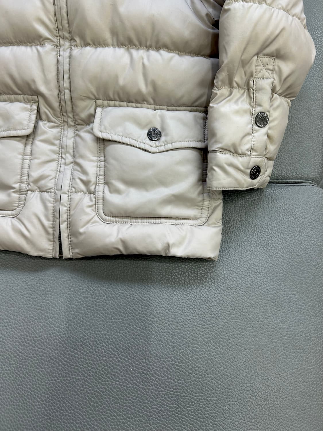 버버리 키즈 노바체크 라이트베이지 패딩(4세) 상품이미지5